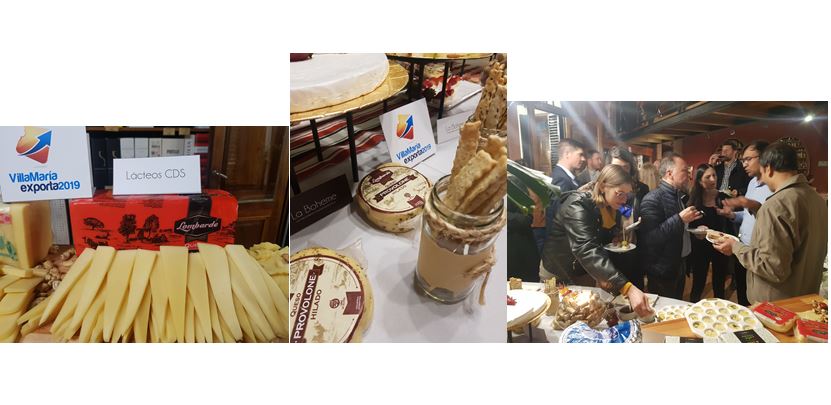 Degustación de quesos en VILLA MARIA EXPORTA